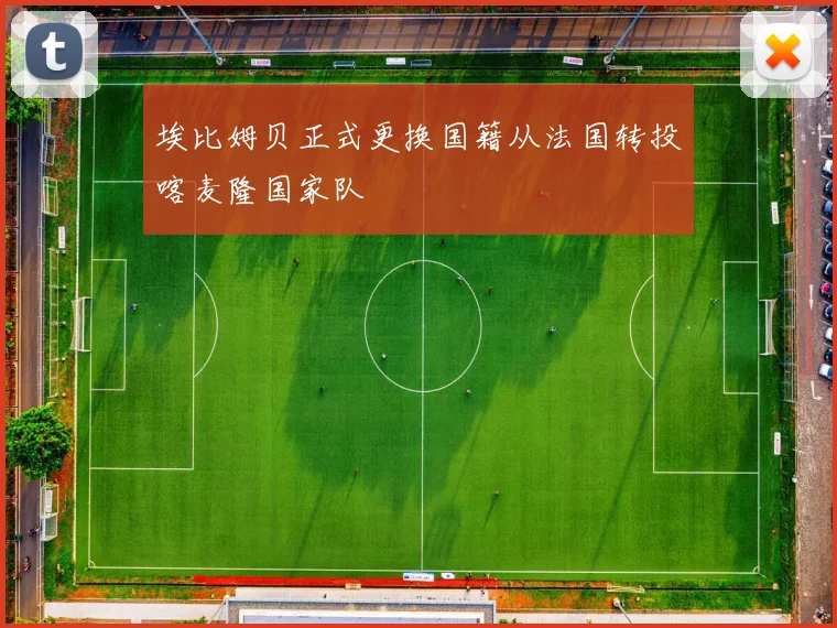 埃比姆贝正式更换国籍从法国转投喀麦隆国家队